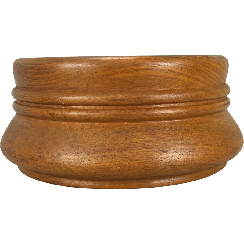 Vintage teak bowl, Denmark 1960-1970s