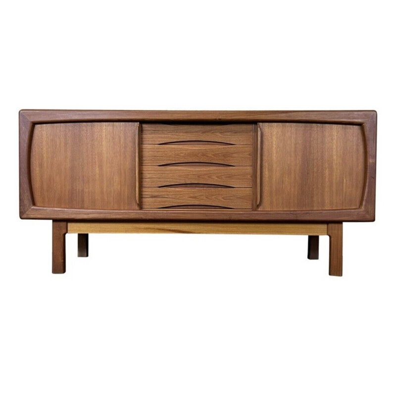 Vintage teak sideboard by H.P Hansen, Denmark 1960-1970s