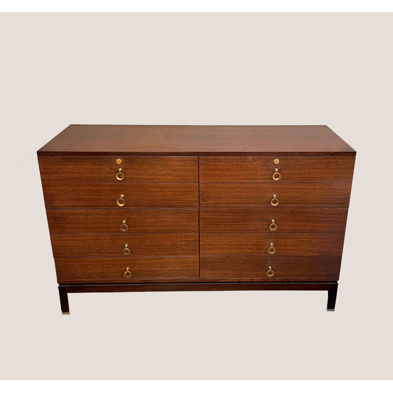 Vintage Mim chest of drawers in rosewood, 1960
