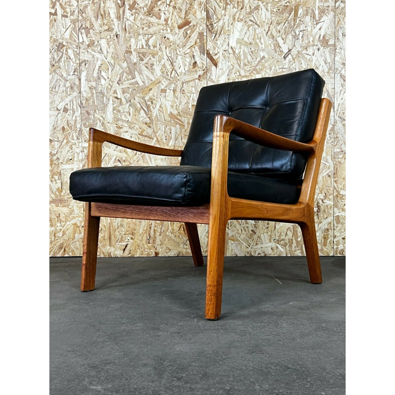 Vintage teakhouten fauteuil van Ole Wanscher voor Poul Jeppesens Møbelfabrik, 1960-1970