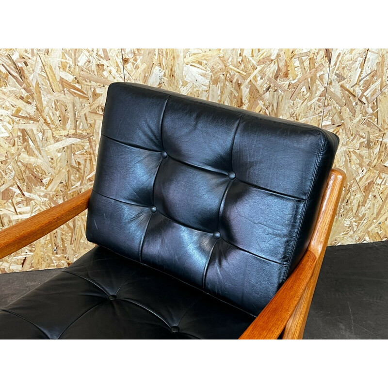 Vintage teakhouten fauteuil van Ole Wanscher voor Poul Jeppesens Møbelfabrik, 1960-1970