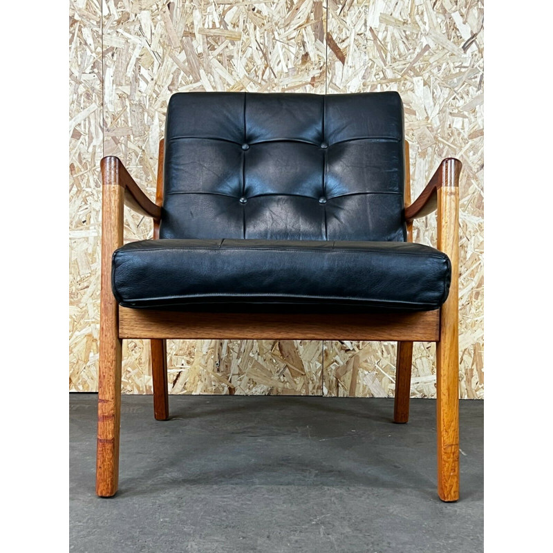 Sillón vintage de teca de Ole Wanscher para Poul Jeppesens Møbelfabrik, 1960-1970