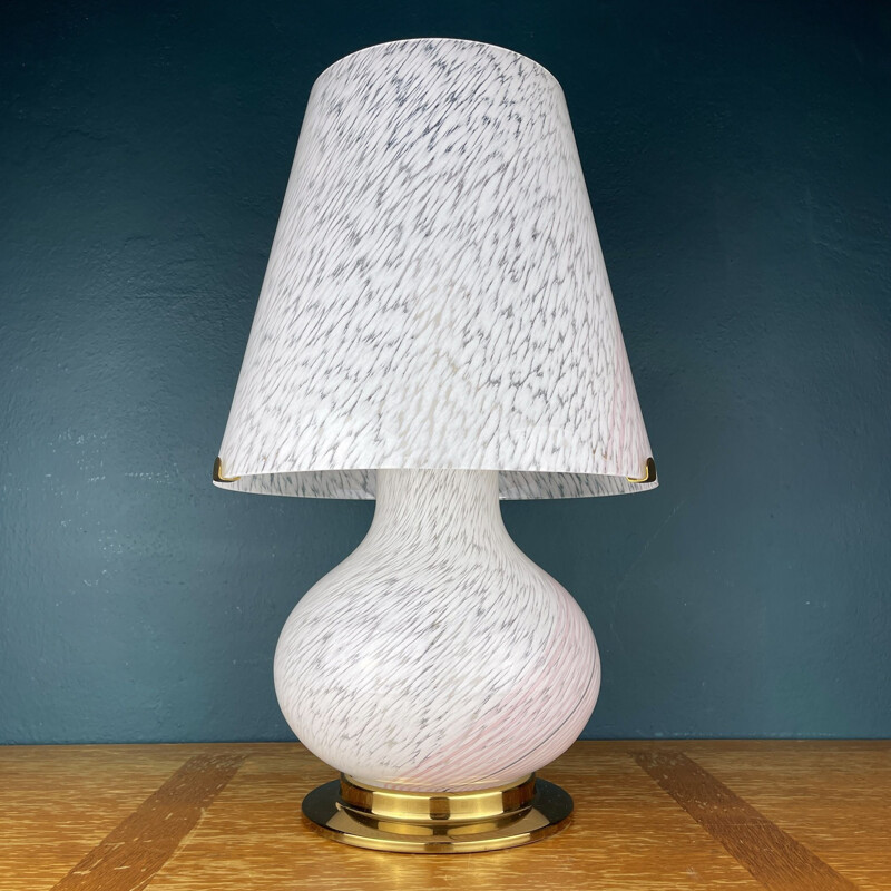 Lampe de table en forme de champignon en verre peint – Série végétale en  verre teinté – Lampe de chevet décorative en résine pour chambre à coucher