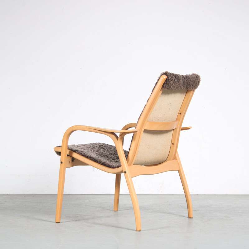 Vintage "Lamino" lowback armchair by Yngve Ekström for Svedese, Sweden 1960s