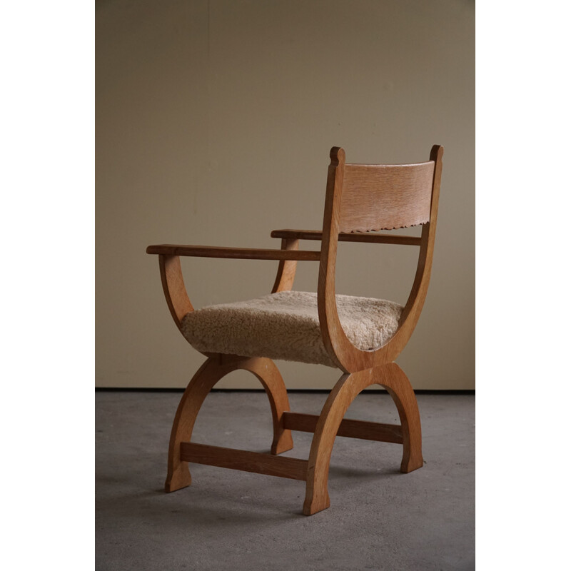 Paire de fauteuils vintage par Henning Kjaernulf pour Eg Kvalitetsmøbel, Danemark 1960