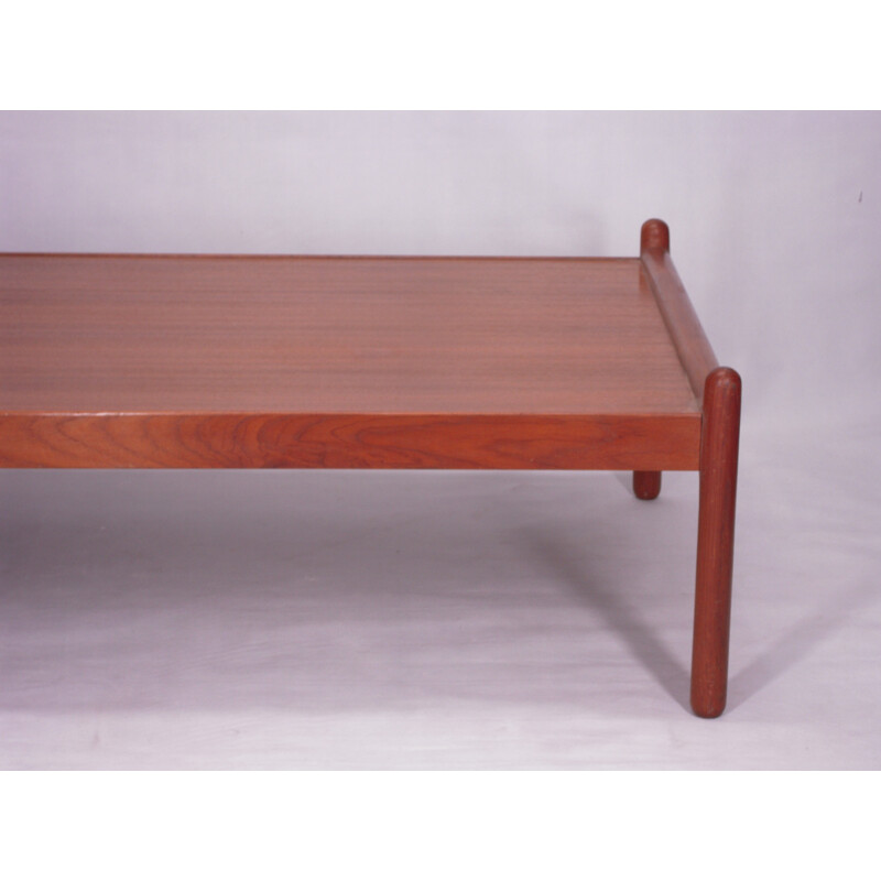 Scandinavian coffee table in teak - 1960s