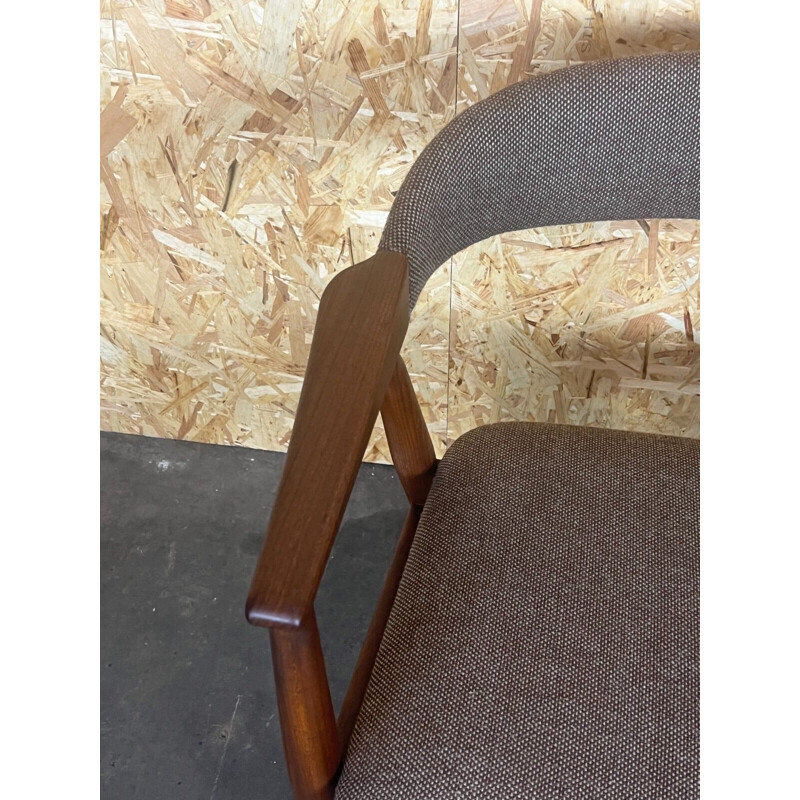 Vintage teak desk armchair by Th. Harlev for Farstrup, 1960s