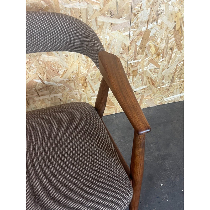 Sedia da ufficio vintage in teak di Th. Harlev per Farstrup, 1960