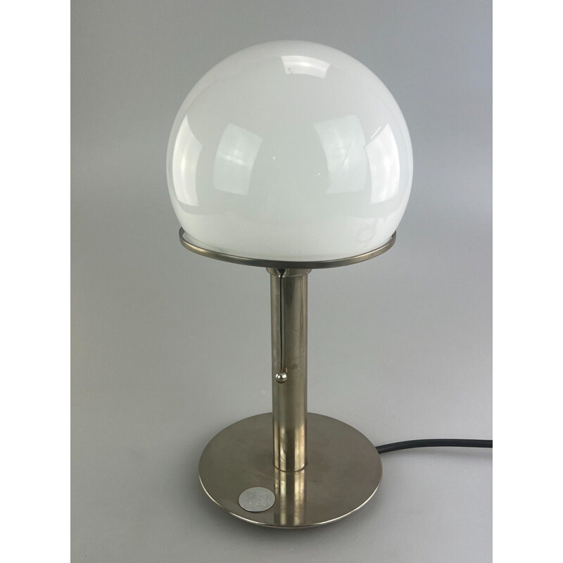 Vintage Wa 24 table lamp by Wilhelm Wagenfeld for Tecnolumen