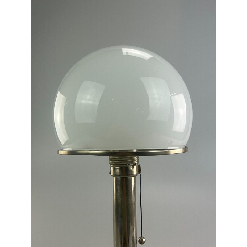 Lámpara de mesa vintage Wa 24 de Wilhelm Wagenfeld para Tecnolumen