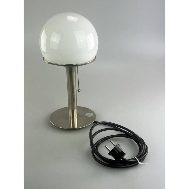Lampe de table vintage Wa 24 par Wilhelm Wagenfeld pour Tecnolumen