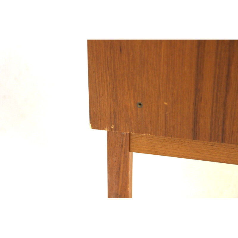 Vintage teak and beech bookcase, Sweden 1960