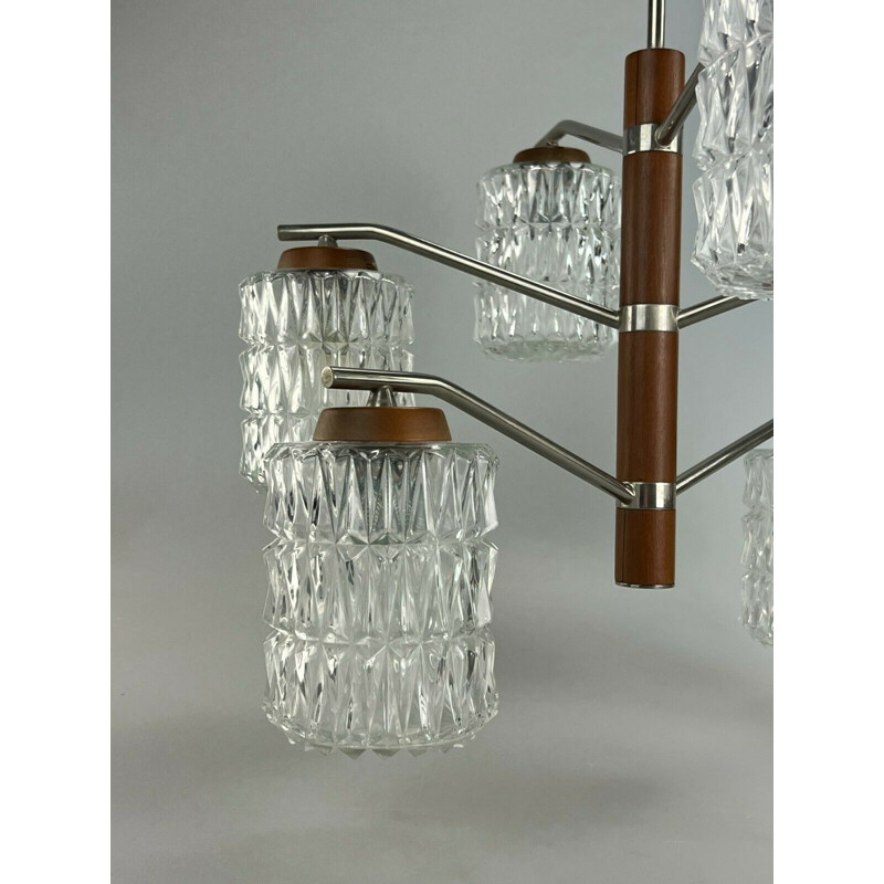 Araña de cristal vintage, 1960-1970