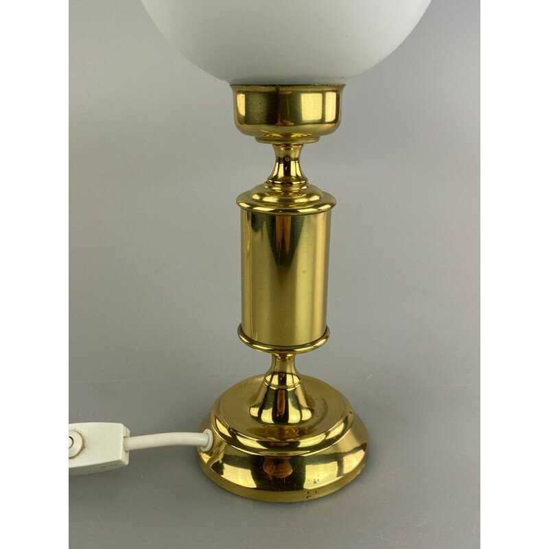 Bolvormige vintage tafellamp, 1960
