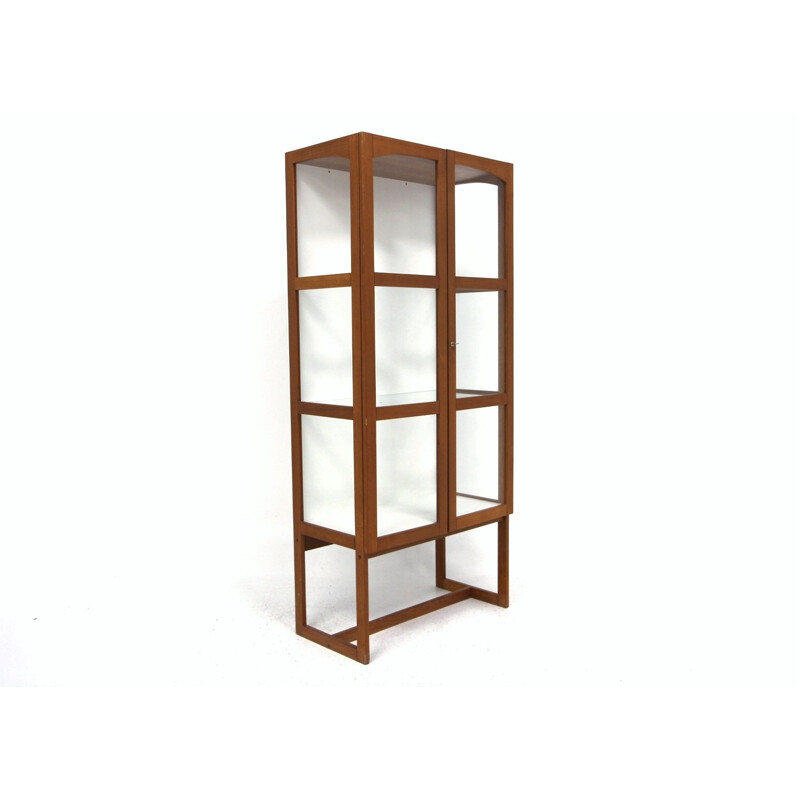 Vintage teak display cabinet, Denmark 1960