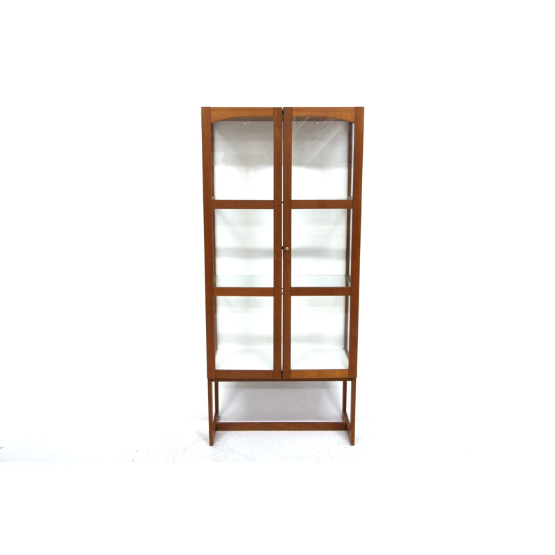 Vintage teak display cabinet, Denmark 1960