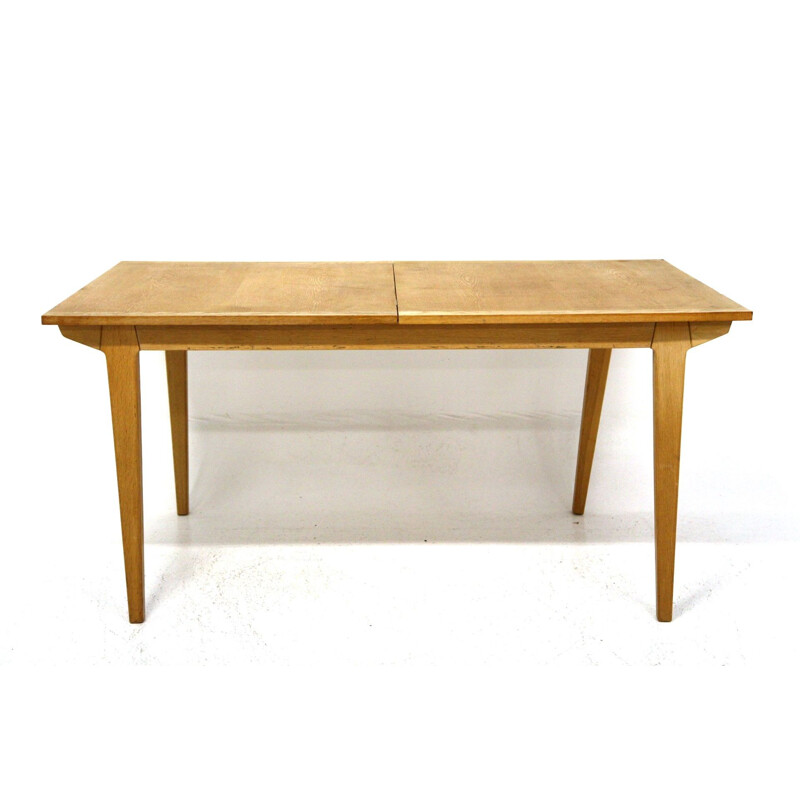 Mesa de carvalho Vintage, Suécia 1960