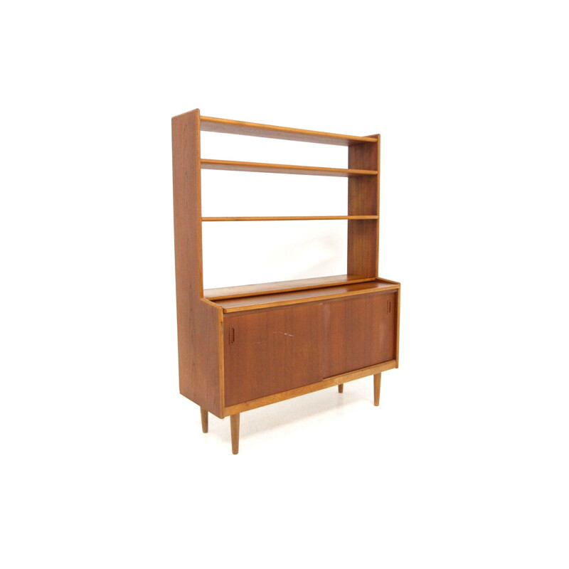 Vintage teak bookcase, Sweden 1960