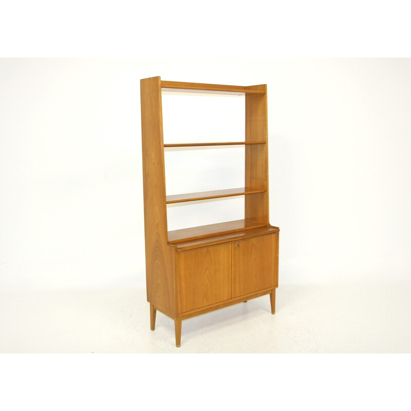 Vintage secretary in elm, Sweden 1960