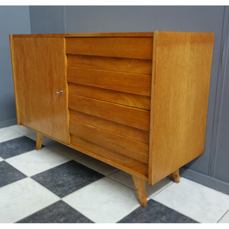 Enfilade vintage modèle U458 par Jiroutek pour Interier Praha, 1960