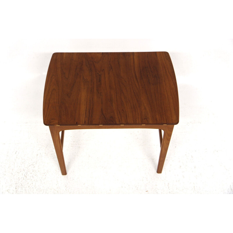 Vintage teak side table by Yngvar Sandström for Seffle Möbelindustri, Sweden 1960