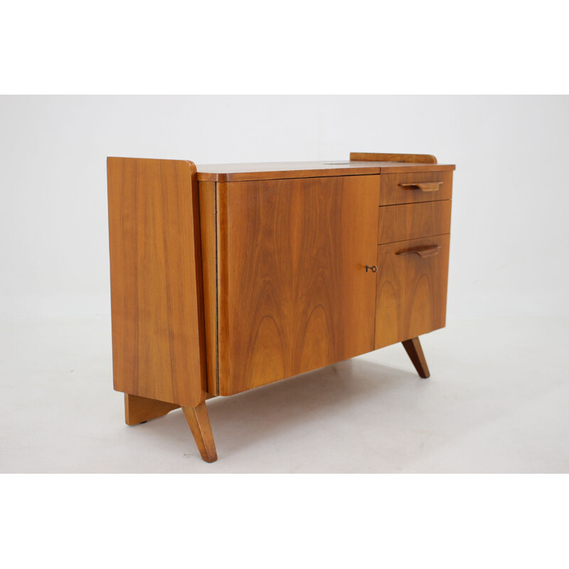 Vintage walnut storage cabinet by Tatra, Czechoslovakia 1960s