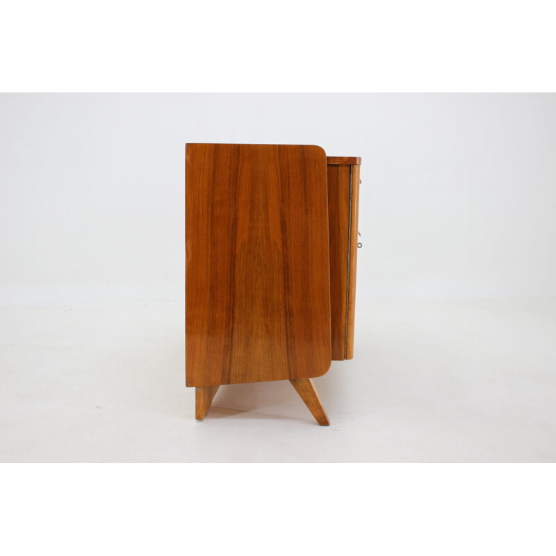 Vintage walnut storage cabinet by Tatra, Czechoslovakia 1960s