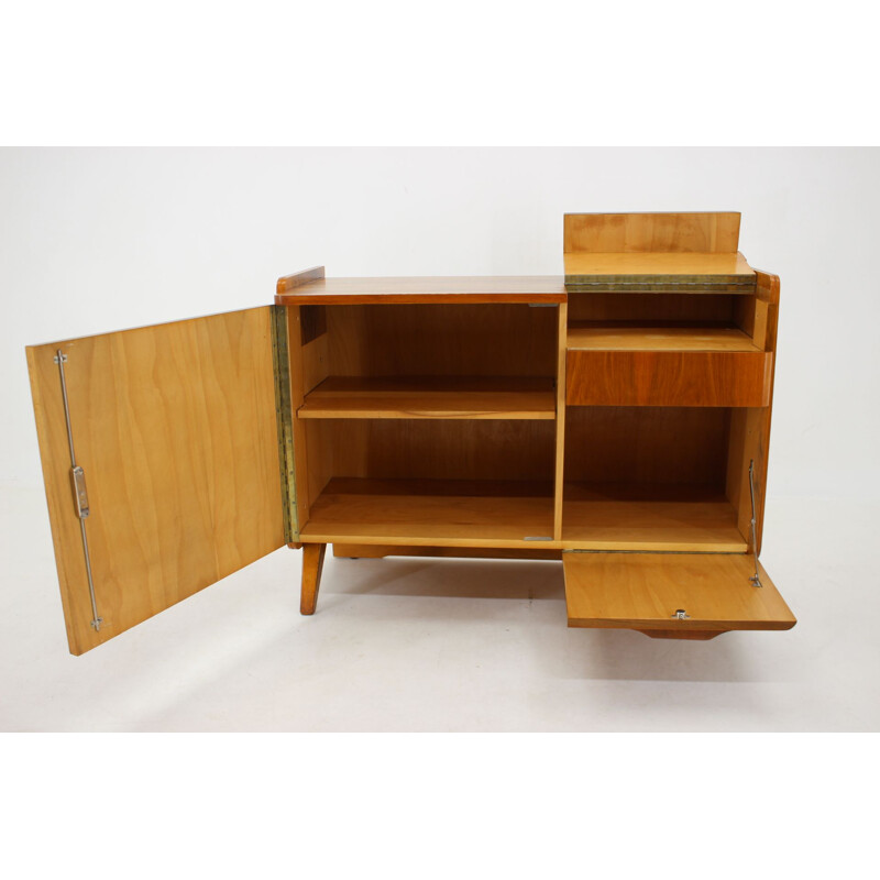 Vintage walnut storage cabinet by Tatra, Czechoslovakia 1960s