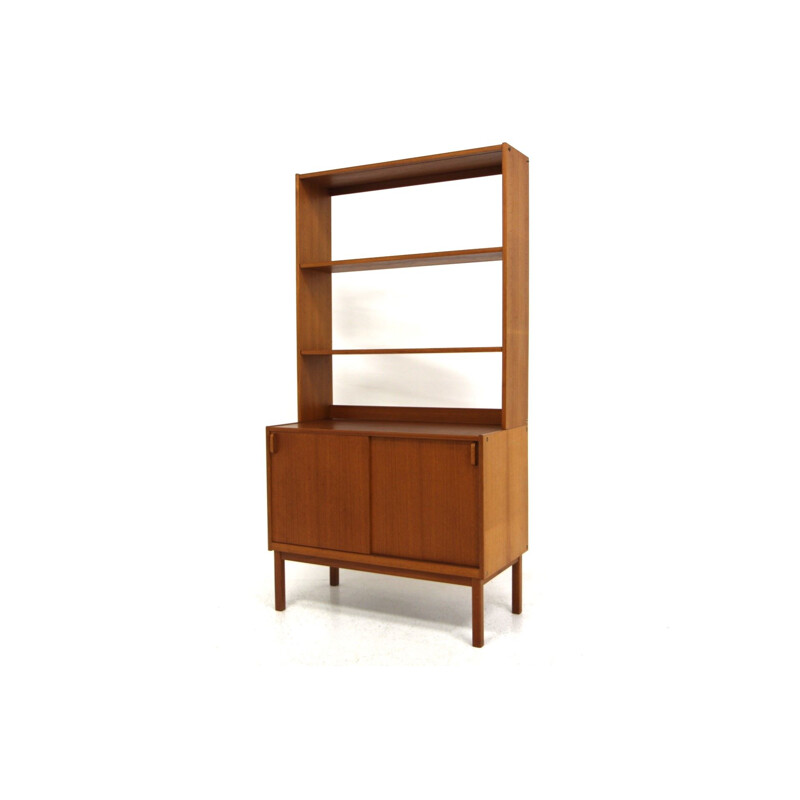 Vintage teak bookcase by Bertil Fridhagen for Bodafors, Sweden 1960