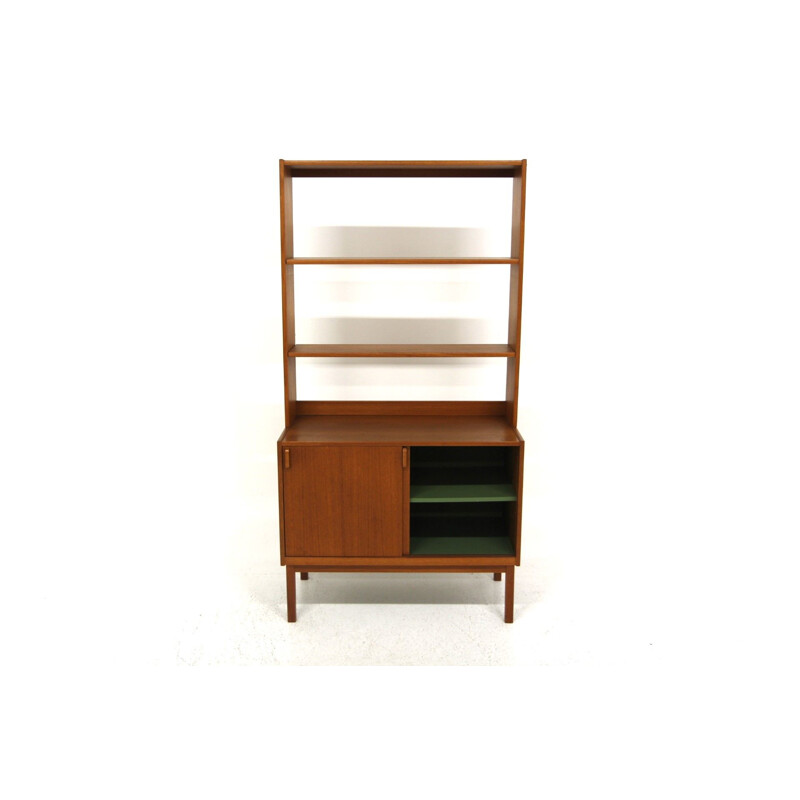 Vintage teak bookcase by Bertil Fridhagen for Bodafors, Sweden 1960