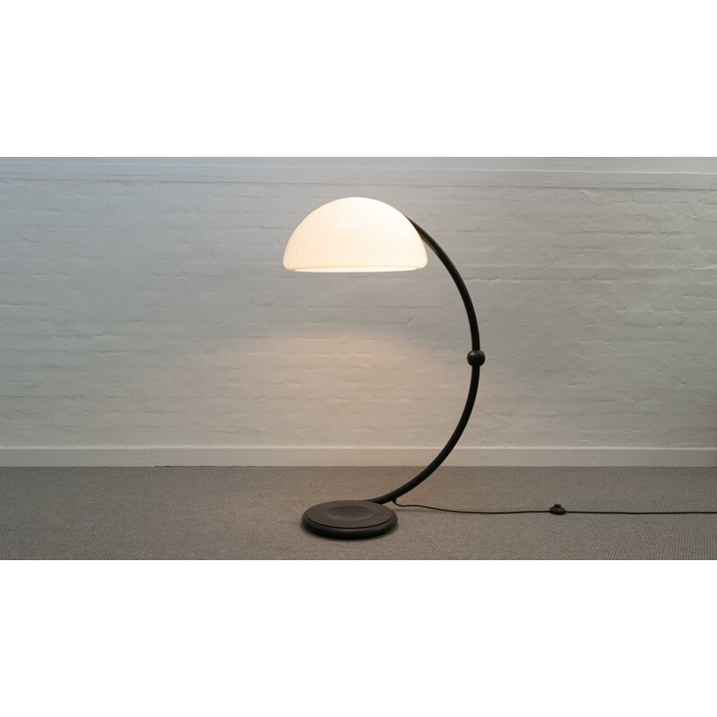 Vintage Serpente floor lamp by Elio Martinelli for Martinelli Luce