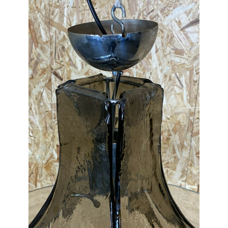 Vintage pendant lamp by Carlo Nason for Mazzega Kalmar, 1960-1970s