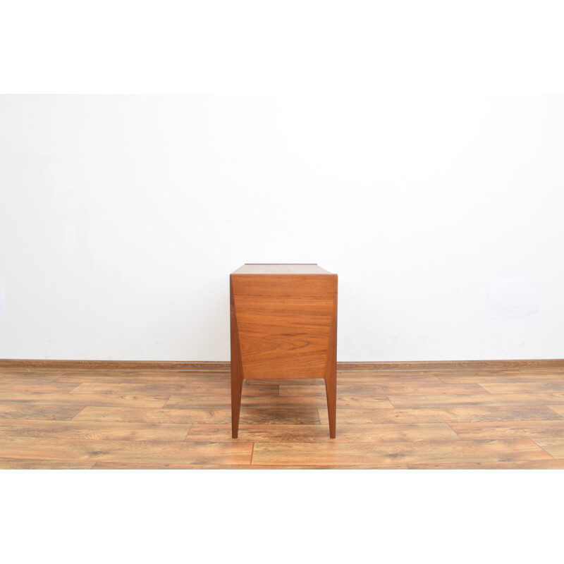 Mid-century Danish teak chest of drawers by Kai Kristiansen for Aksel Kjersgaard, 1960s