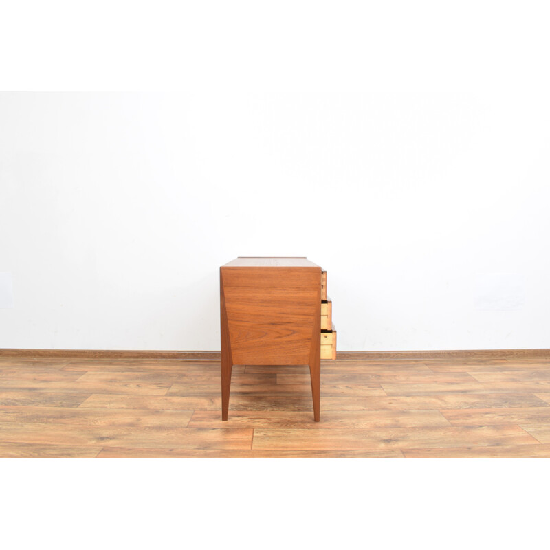 Mid-century Danish teak chest of drawers by Kai Kristiansen for Aksel Kjersgaard, 1960s