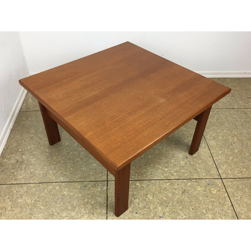 Table basse vintage en teck, Danemark 1970