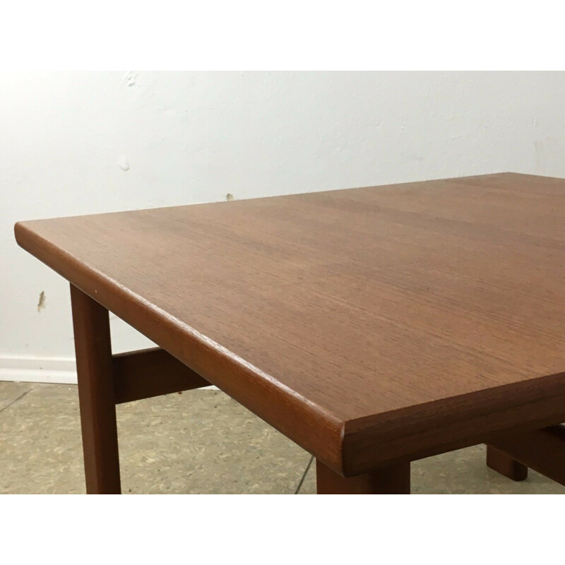 Vintage teak coffee table, Denmark 1970