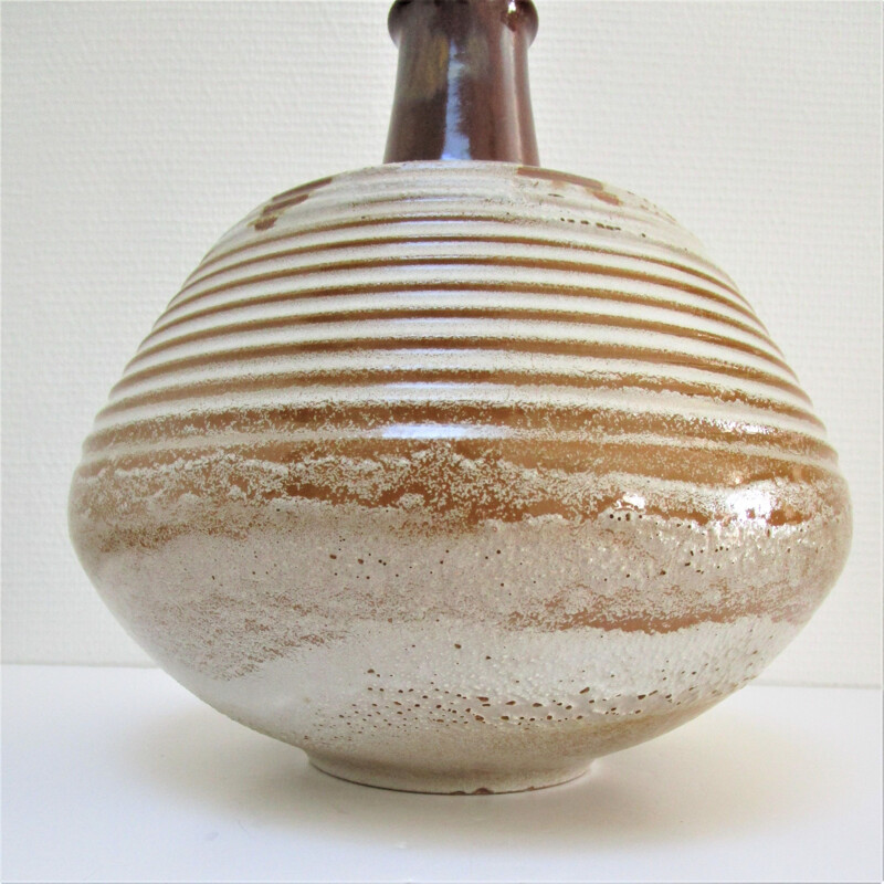 Lampada italiana d'epoca in ceramica smaltata, 1970