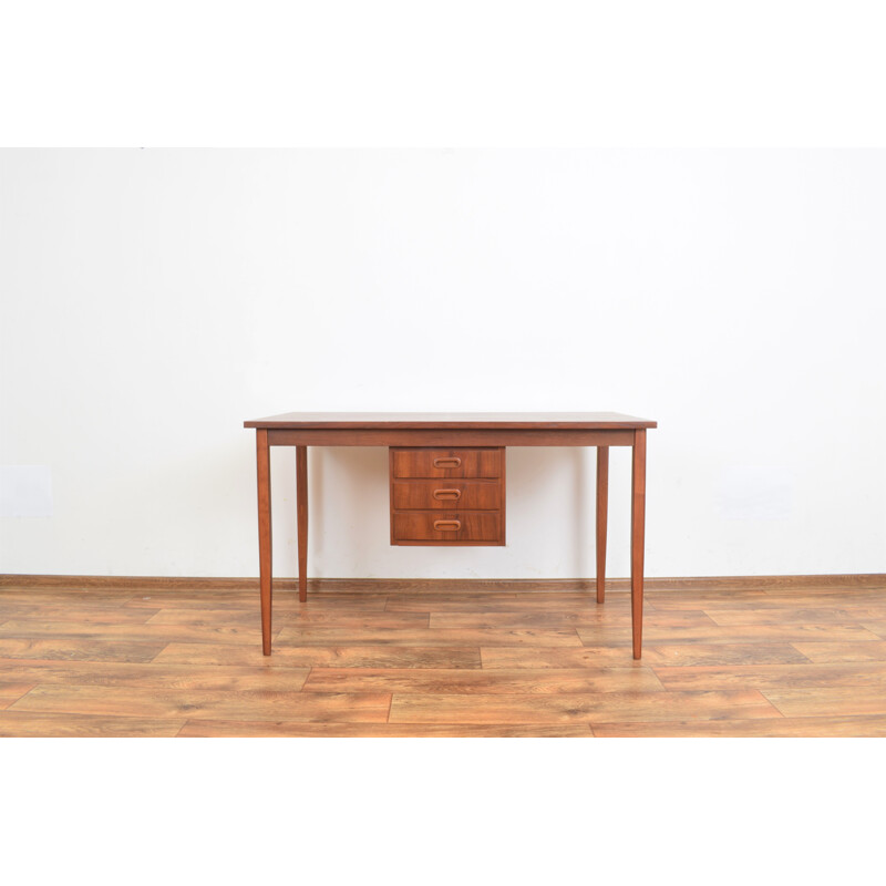 Mid-century Danish teak desk, 1960s