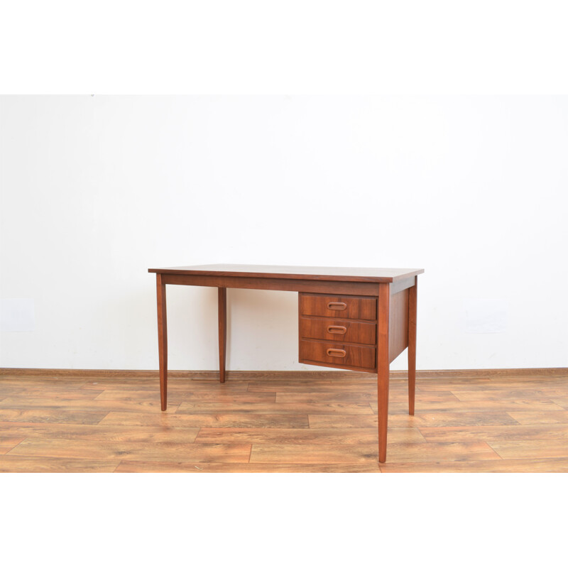 Mid-century Danish teak desk, 1960s