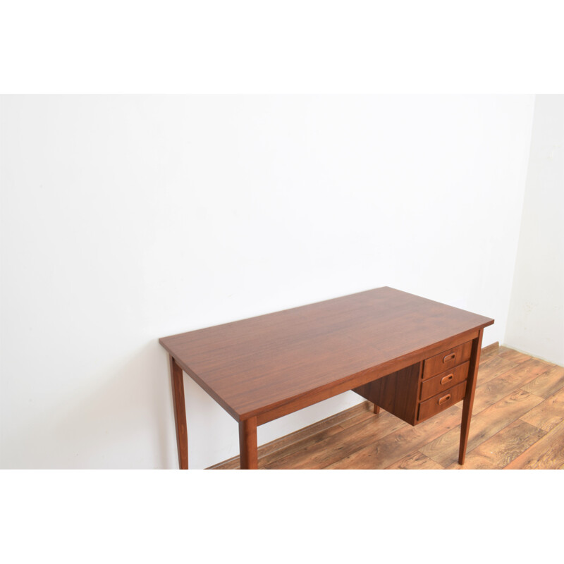 Mid-century Danish teak desk, 1960s