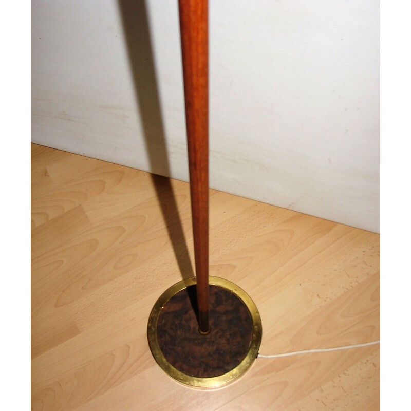 Vintage teak Danish floor lamp, 1960s