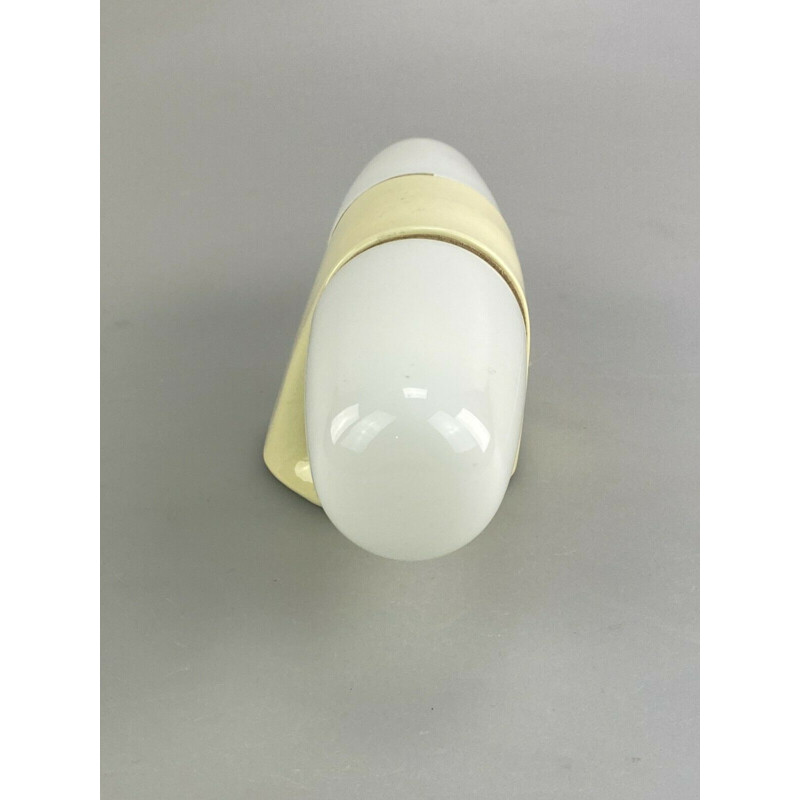 Vintage porcelain wall lamp model 6068 by Wilhelm Wagenfeld for Lindner, 1950s-1960s