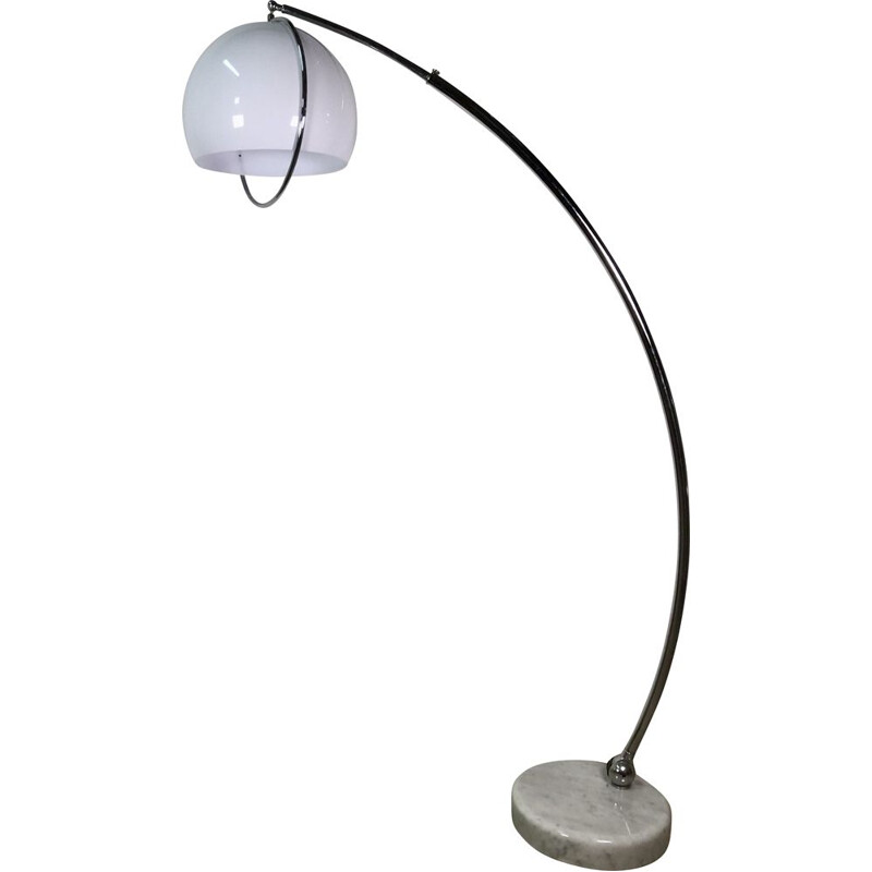 Vintage arc floor lamp by Gioffredo Reggiani, 1960