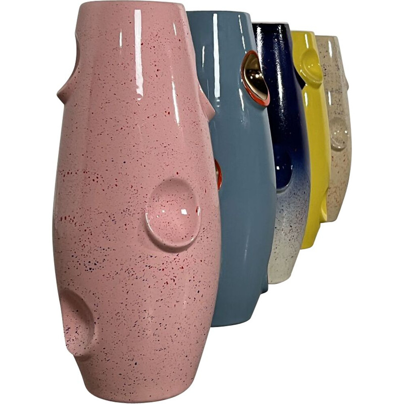 Vaso in ceramica vintage di Malwina