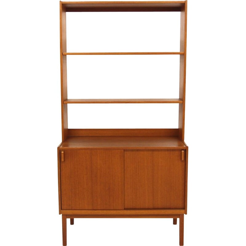 Vintage teak bookcase by Bertil Fridhagen for Bodafors, Sweden 1960