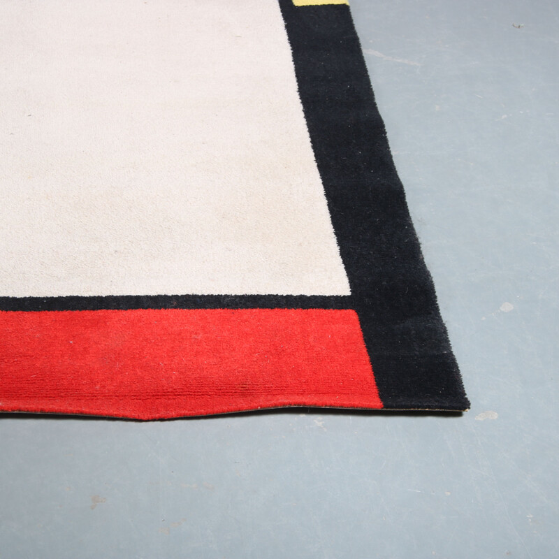 Vintage Mondriaan rug by Desso, Netherlands 1980s