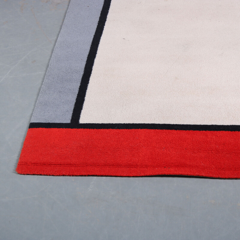 Vintage Mondriaan rug by Desso, Netherlands 1980s