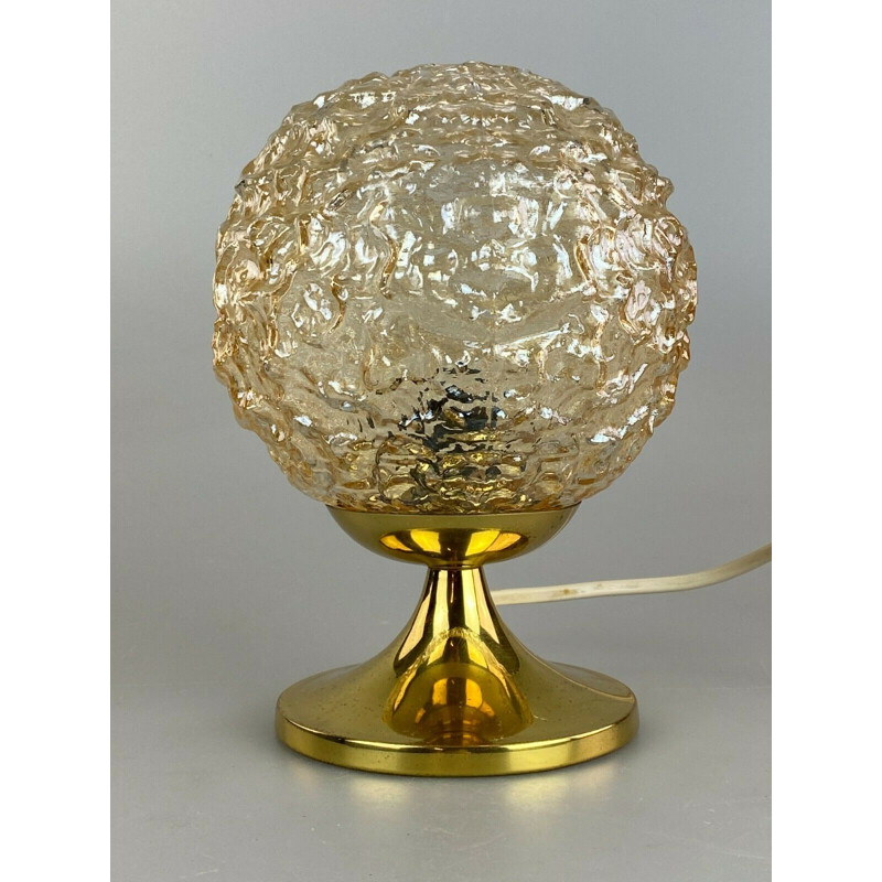 Vintage spherical table lamp, 1960-1970s