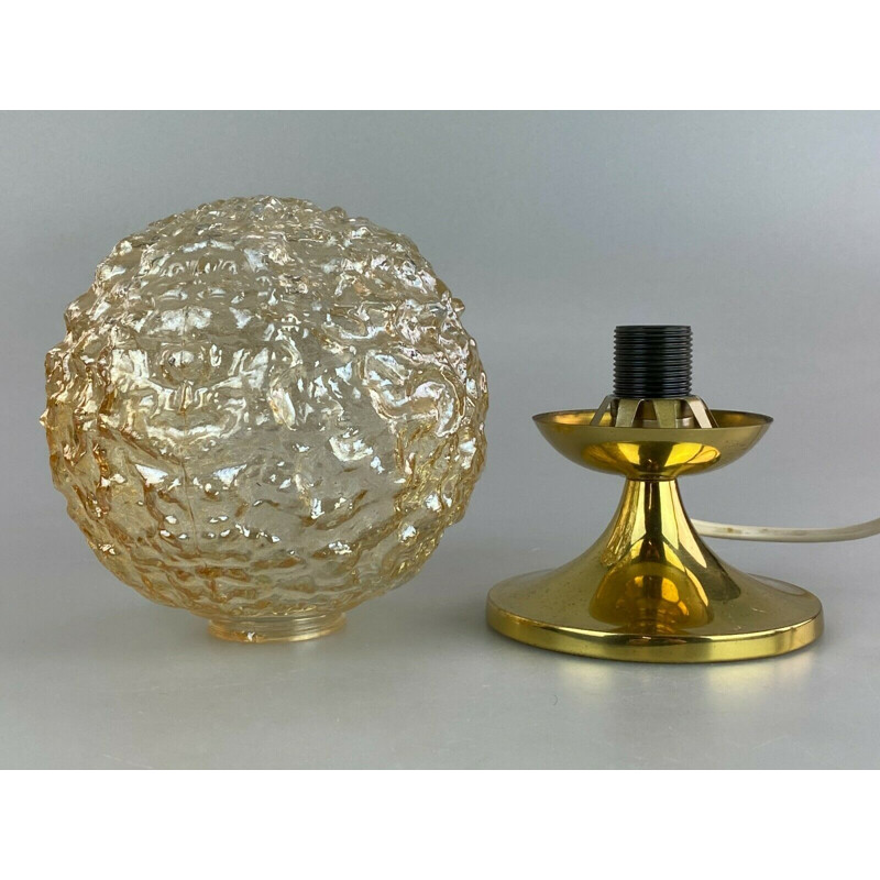 Vintage spherical table lamp, 1960-1970s