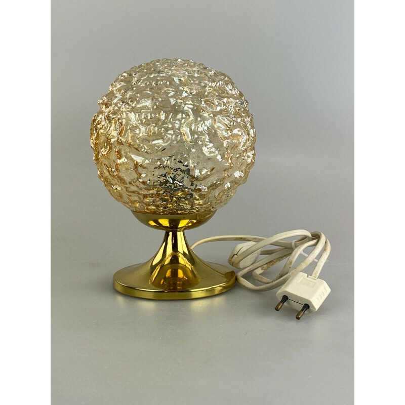 Vintage spherical table lamp, 1960-1970s